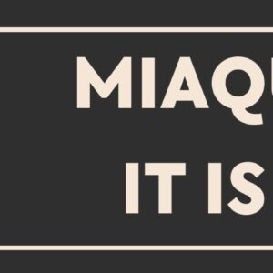 link to Miaquacko It is Your's bumper sticker